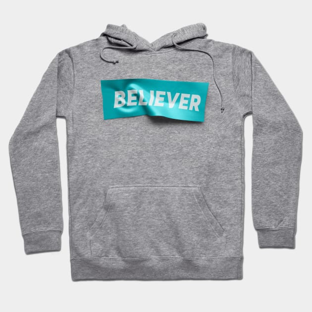 believer Hoodie by DeekayGrafx